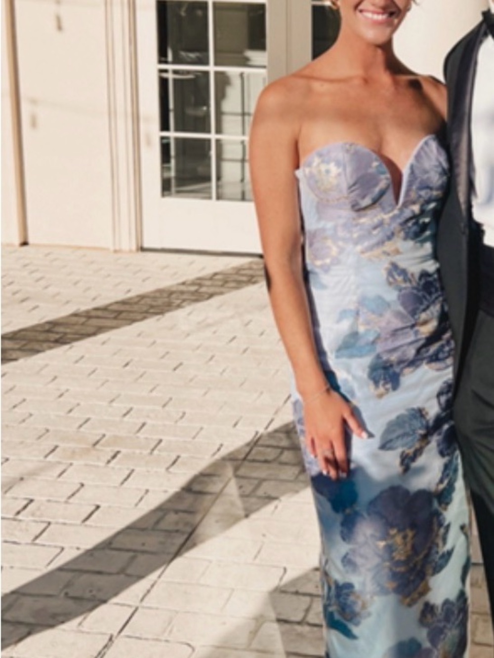 Katie May Ursula Strapless Gown size Large